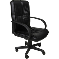 Cadeira Executiva Ventura Just Home Collection - Preto