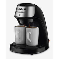 Cafeteira Elétrica Mondial Smart + 2 Xicaras De 250Ml C42 - Preto