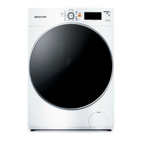 Lava e Seca Brastemp 10kg/6kg Branca Água Quente com Ciclo Tira Manchas Pro e Ciclo 1h Pronto para Vestir - 110V