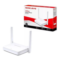 * Roteador Wireless Mw301r 300 Mbps 1 Porta Wan 2 Lan 2 Antenas Mercusys Box