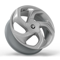 Roda Concept (1811) 18X6 4X100/4X108 - Et 42 Prata