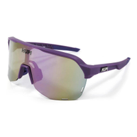 Óculos de Sol Bike e Corrida Hupi Huez Roxo - Lente Roxo Espelhado - Roxo - Único
