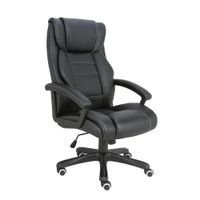 Cadeira de Escritorio Presidente Deluxe ate 150kg - Ga202 - Preto