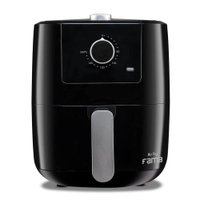 Fritadeira Air Fry Fama FFR27P 3L Timer 1300W Preta - 110V
