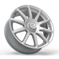 Roda Daimler (1708) 17X6 4X100/4X108 Et 42 Prata