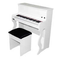 Albach Pianos Infantil Branco e Luxo e Elegância AL8