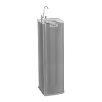 Bebedouro Purificador Pressão Industrial Refrigerado Aço Inox Libell - Voltagem: 110V