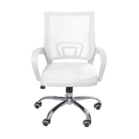 Cadeira para Escritório Tok OR Design Branco - Branco