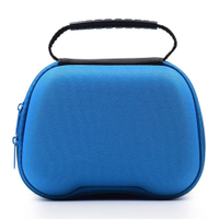 Case Controle PS5 PS4 XBOX Switch Pro Bolsa Rígida Com Alça - Cor: Azul