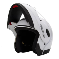 Capacete Taurus Zarref V4 Escamoteável Retrátil Robocop - 56