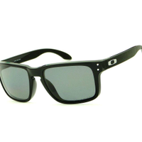 Óculos de Sol Oakley Holbrook OO9102L-02 Polarizado - Preto - 55