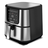 Fritadeira Elétrica Amvox Air Fryer ARF 1255 Inox 7L - 110V