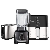 Kit Black Inox Oster - Fritadeira - Liquidificador Torradeira - 220V
