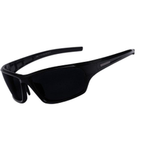 Óculos Sol Flexível Esportivo Masculino Preto Polarizado 702 - Preto - Médio