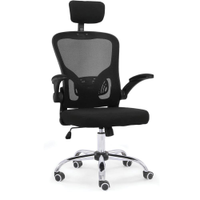 Cadeira de Escritório Moob Barcelona Giratória Ergonômica Com Sistema Relax Preta - Preto