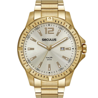 Relógio Seculus Masculino Long Life 44208GPSVDA2