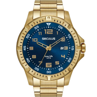 Relógio Seculus Masculino Long Life 44207GPSVDA3