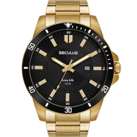 Relógio Seculus Masculino Long Life 44203GPSVDA4