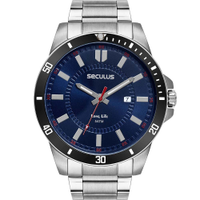 Relógio Seculus Masculino Long Life 44203G0SVNA1