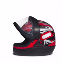 Capacete Taurus San Marino Vermelho Brilho - 60