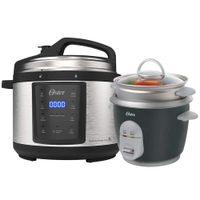 Kit Panela De Pressão e Panela Elétrica De Arroz Oster 127v - 110V