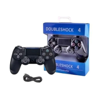 Controle Ps4 Com Fio 2M Joystick Pc Vibração Preto