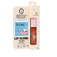 Lip gloss snoopy ticiane pinheiro banoffe marrom