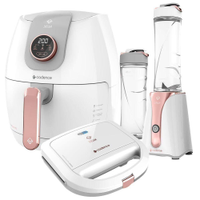 Kit Cadence Dream Rosé Gold - Fritadeira - Blender Sanduicheira - 127v - 110V