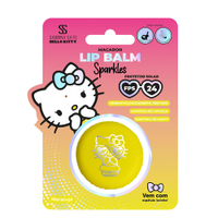 Lip balm sparkles hello kitty sabrina sato maracujá amarelo