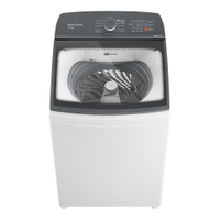 Maquina de Lavar Brastemp 15Kg com ciclo tira manchas Advanced e smart sensor Branca BWF15