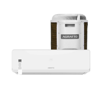 Ar Condicionado Split Agratto Hi Wall Fit Top 9.000 Frio Monofasico Branco FACST9F-02 220V
