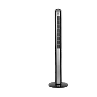 Ventilador de Torre Spirit TS1200 com 3 Velocidades, Função Oscilante e Controle Remoto Preto - 110V