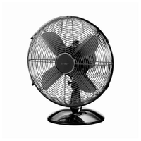 Ventilador de Mesa 40cm Spirit Retro com 3 Velocidades e Função Oscilação Chumbo Metálico - 110V