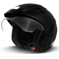 Capacete Aberto Ebf Thunder Open Solid Preto - 58