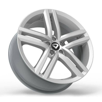 Roda New Strong (1709) 17X7 4X100 - Et 45 Prata