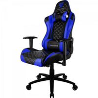 Cadeira Gamer Profissional Tgc12 Preta/Azul Thunderx3 - Azul Claro
