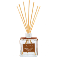 Difusor de Aromas Luxo em Couro Mels Brushes 350mL Cereja e Avelã
