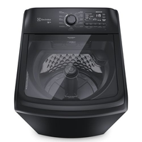Máquina de Lavar Electrolux 18Kg Preta Expert Tripla Filtragem e Jatos Poderosos (LEB18)