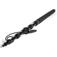 Vara De Boom Pole 3 M Com Cabo Xlr X Xlr Alumínio