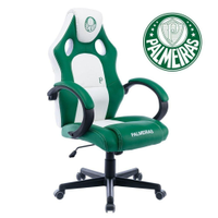 Cadeira Gamer Palmeiras SEP 3316 Espresso Móveis Verde/Branca - Verde