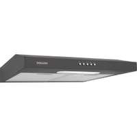 Depurador E Exaustor De Ar Suggar Slim 80cm 3 Velocidades Titanium - 220V
