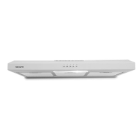 Depurador De Ar Suggar Slim 80cm 3 Velocidades Branco - 110V