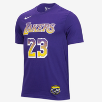 Camiseta Nike LeBron James Los Angeles Lakers Masculina