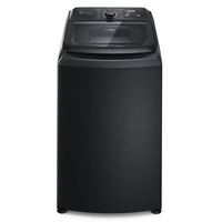 Máquina de Lavar Electrolux 14,5kg Preta Efficient Cesto Inox, Jet&Clean e Filtro Fiapos (LEP15)