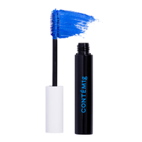 Máscara para cílios colorida ultra marino 10g contém 1g único