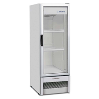 Expositor de Bebidas VB25R Metalfrio Refrigerador de Bebidas Branco 276 Litros VB25R 220v