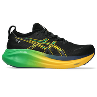 Tênis ASICS GEL-Nimbus 27 Senna - Feminino - Preto/Amarelo