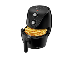 Fritadeira Elétrica Sem Óleo Air Fryer Mondial AF35-BF MK NE 1500W 3,5 Litros - Preta - 220V