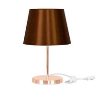 Abajur Eros Dome Cobre Base Redonda Cobre - Selecione