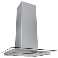 Coifa Ilha Fogatti com Vidro Reto Inox 60cm - 220V